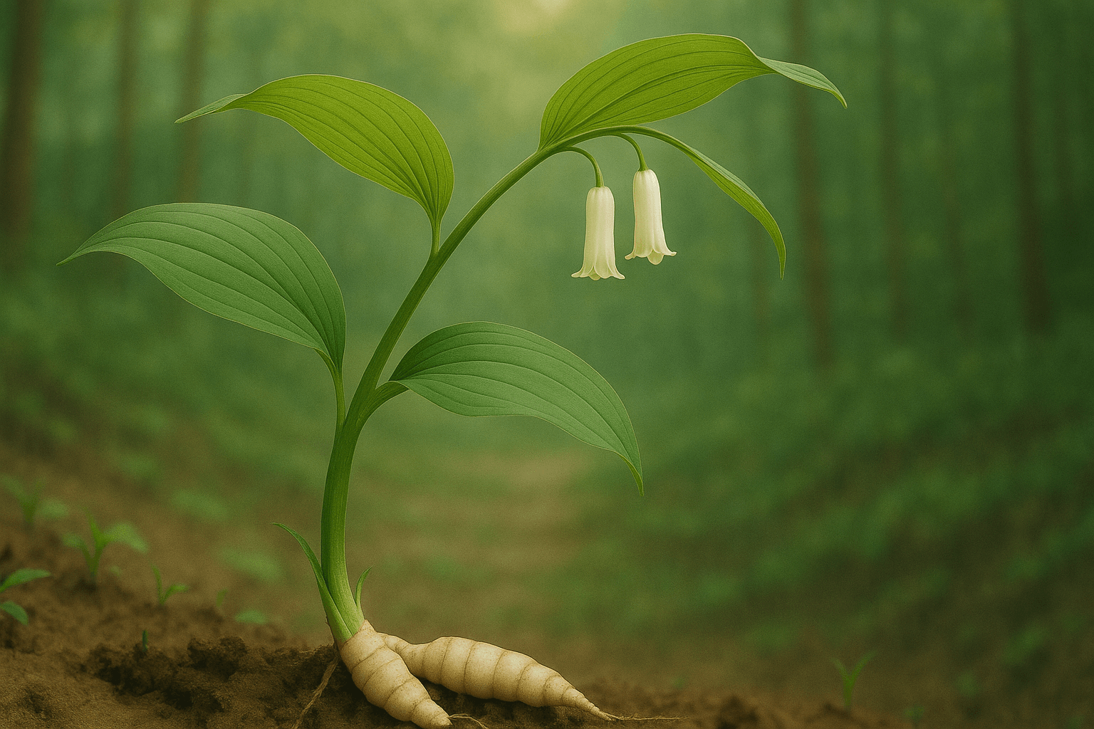 玉竹の植物特性と栽培ガイド